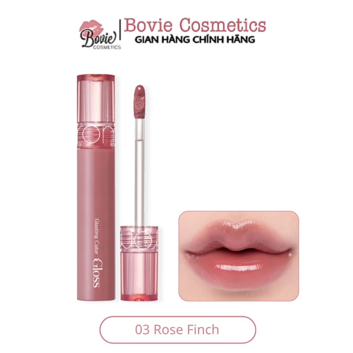 Son tint bóng Romand Glasting Color Gloss