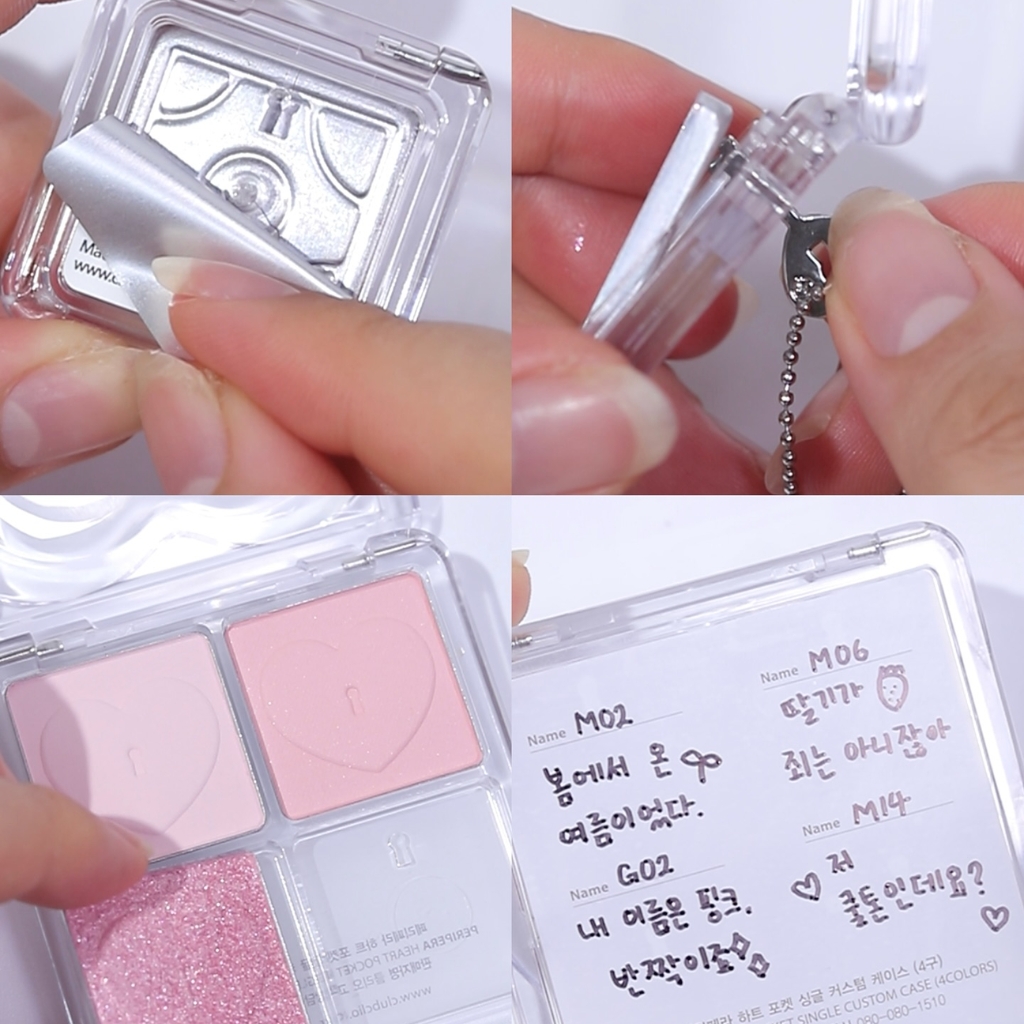 [PERIPERA] Phấn Mắt Đơn Tiện Lợi PERIPERA Heart Pocket Single