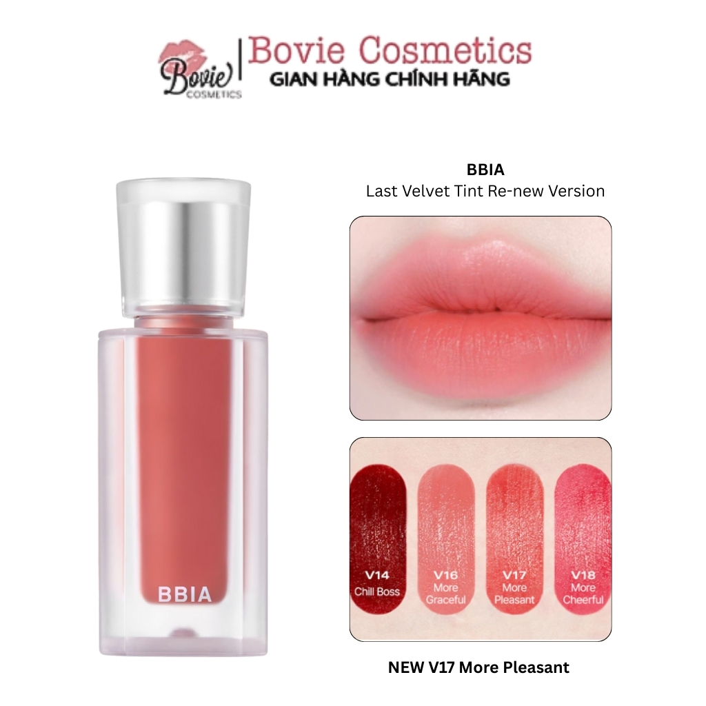 Son kem lì BBIA Last Velvet Tint ( Vỏ Mới )