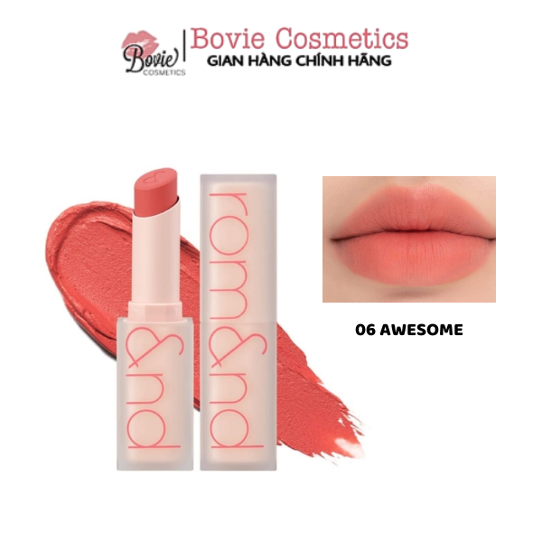 Son thỏi Romand New Zero Matte Lipstick