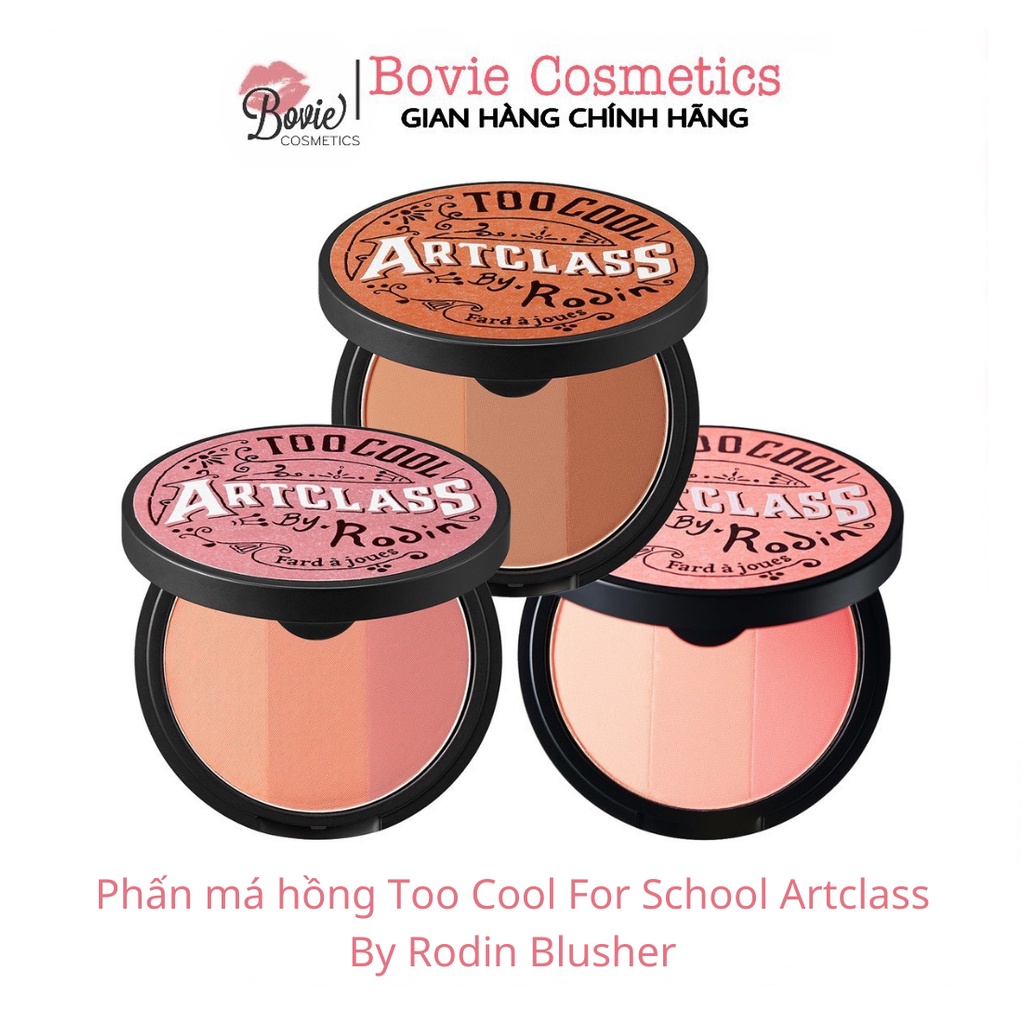 Phấn Má Hồng 3 Màu Too Cool For School Art Class By Rodin Blusher