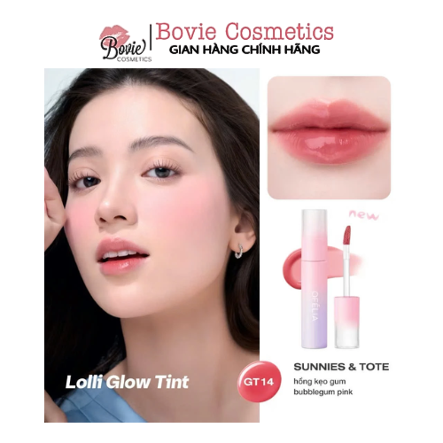 Son Tint Bóng OFÉLIA Lolli Glow Tint (39g)