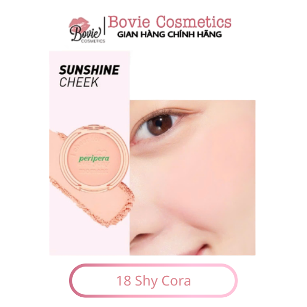 Phấn Má hồng Peripera Pure Blushed Sunshine Cheek 4.2g