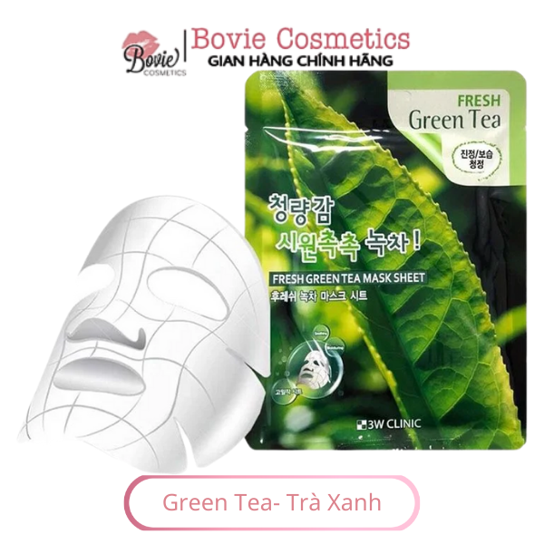 Mặt Nạ Giấy Dưỡng Da 3W CLINIC Fresh Mask Sheet