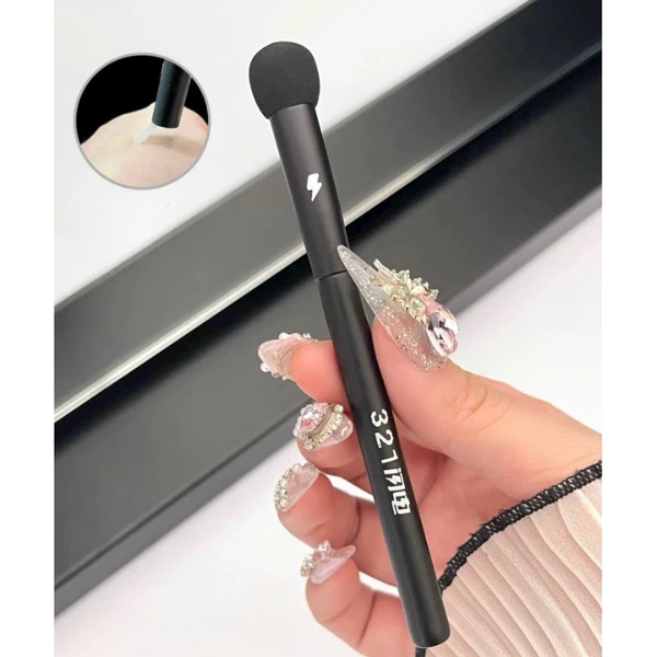 Set 3 Cọ Mút BLJ Pro Makeup Dòng Lightning, Dụng Cụ Trang Điểm Lớp Nền Set Cái 2 Cọ + 1 Bông Mút