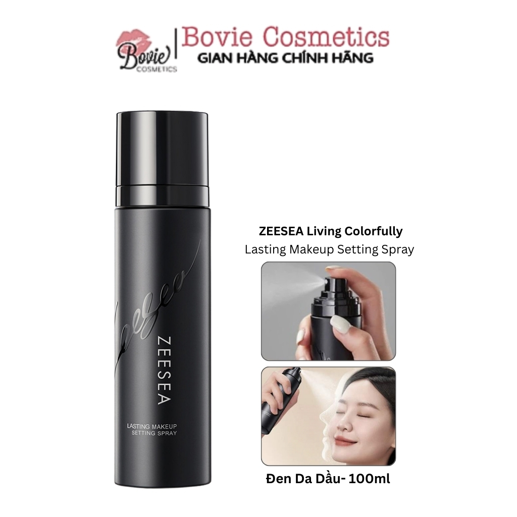 Xịt Khóa Nền Zeesea Lasting Makeup Setting Spray 100ml ( Vỏ Đen- Vỏ Vàng )