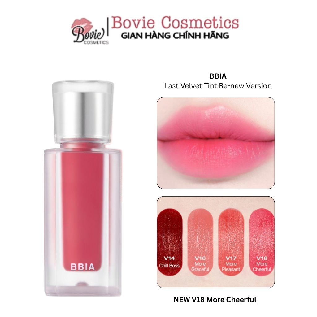 Son kem lì BBIA Last Velvet Tint ( Vỏ Mới )