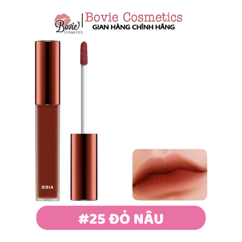 Son kem Bbia Last Velvet Lip Tint Full màu