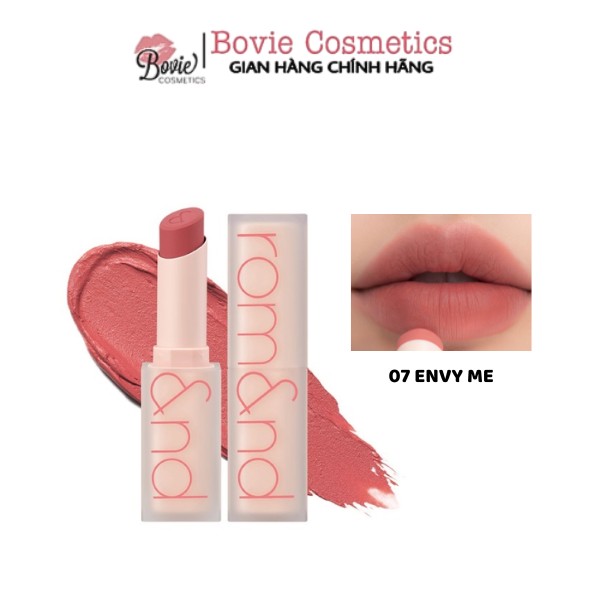 Son thỏi Romand New Zero Matte Lipstick