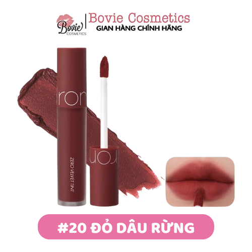 Son kem lì Romand Zero Velvet Tint