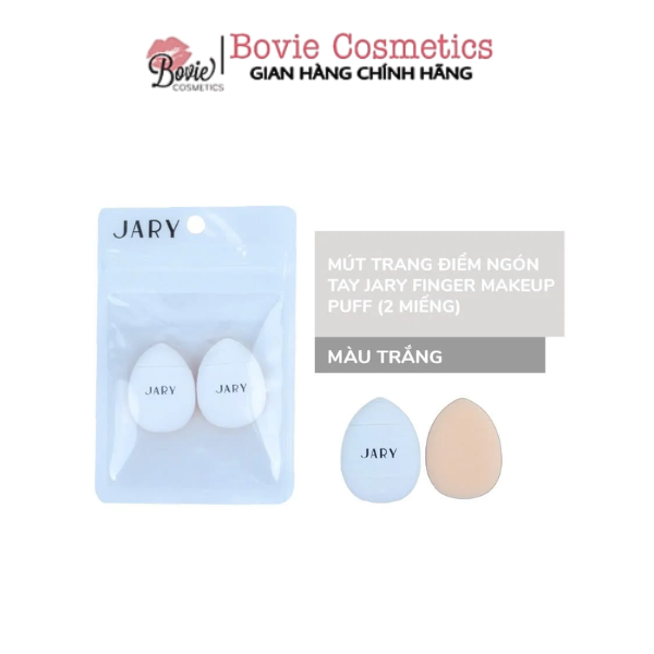 Mút Trang Điểm Ngón Tay Jary Finger Makeup Puff (Set 2 miếng)