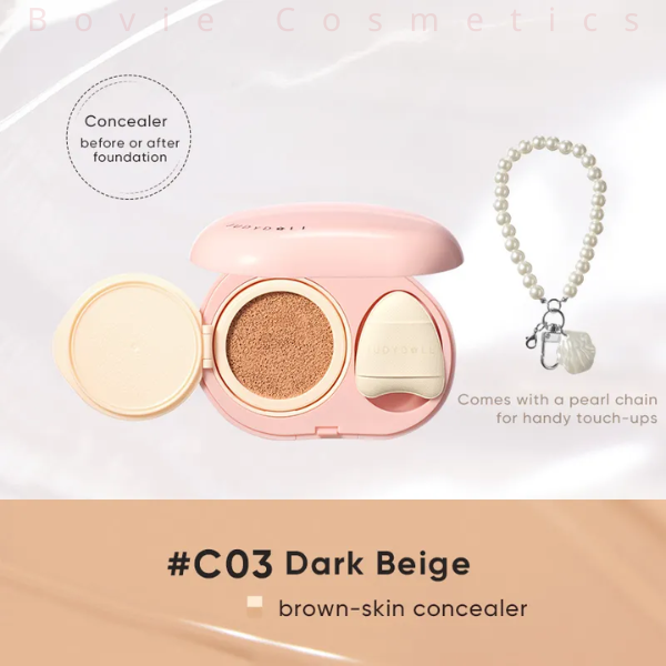 Kem Bắt Sáng Che Khuyết Điểm Cushion Judydoll Little Pearl Highlighting Concealer Cushion