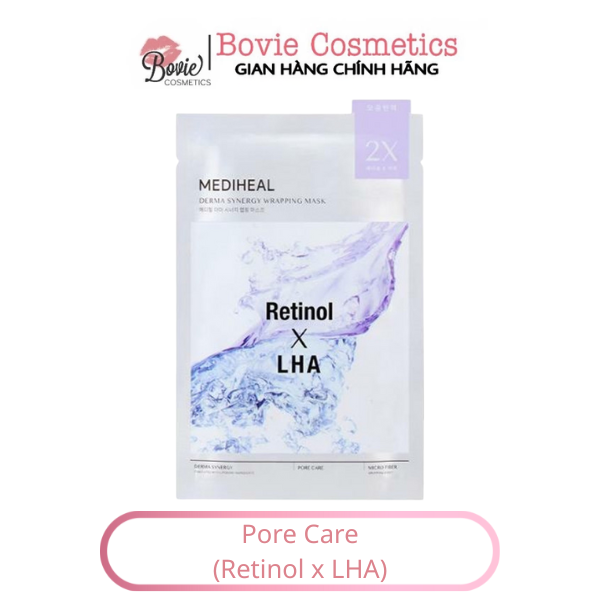 Mặt Nạ Dưỡng Da Mediheal Derma Synergy Wrapping Mask Cấp Ẩm, Phục Hồi, Hỗ Trợ Sáng Da