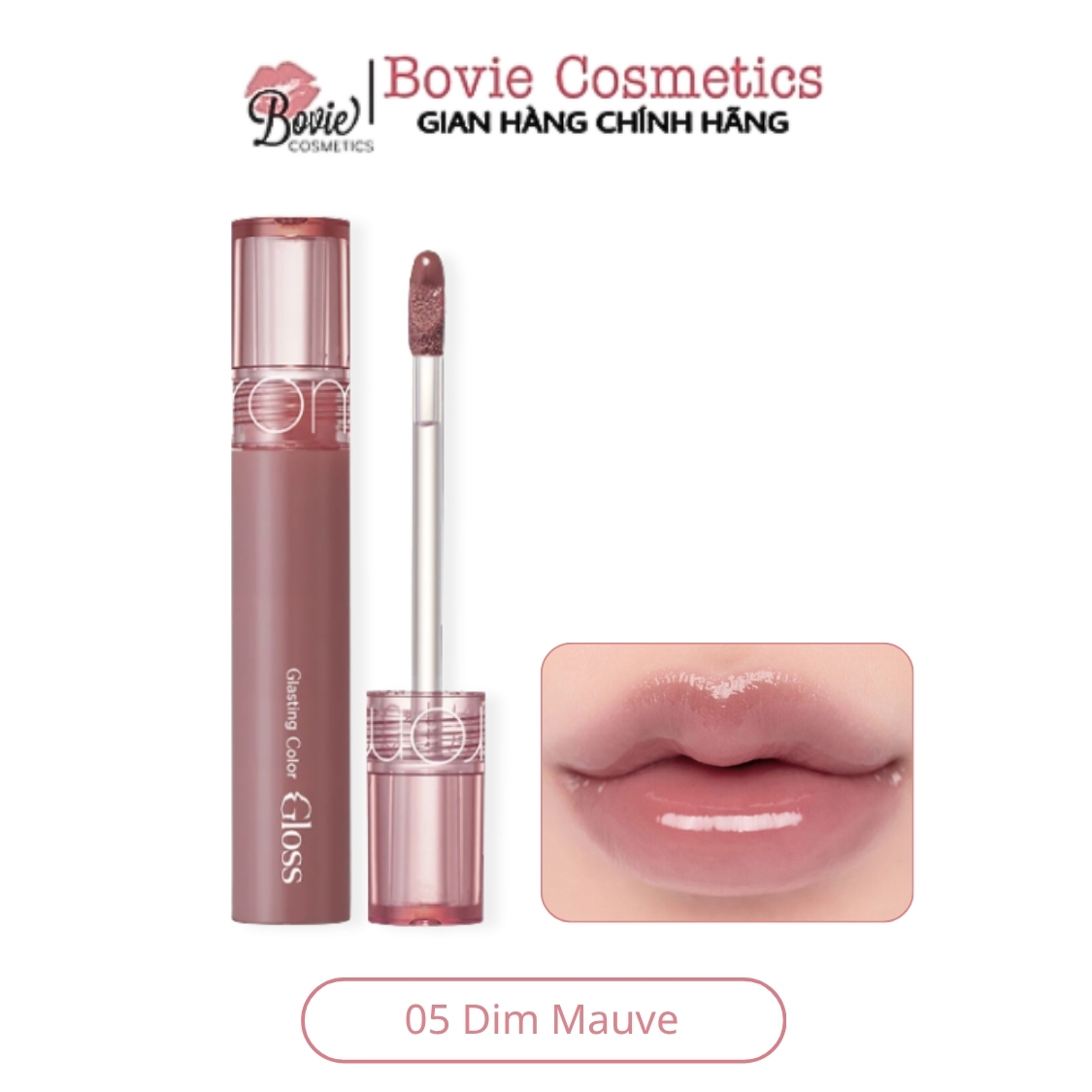 Son tint bóng Romand Glasting Color Gloss