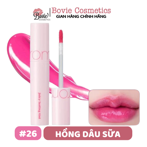 Son kem Tint Bóng Hàn Quốc Romand Juicy Lasting Tint 5.5g
