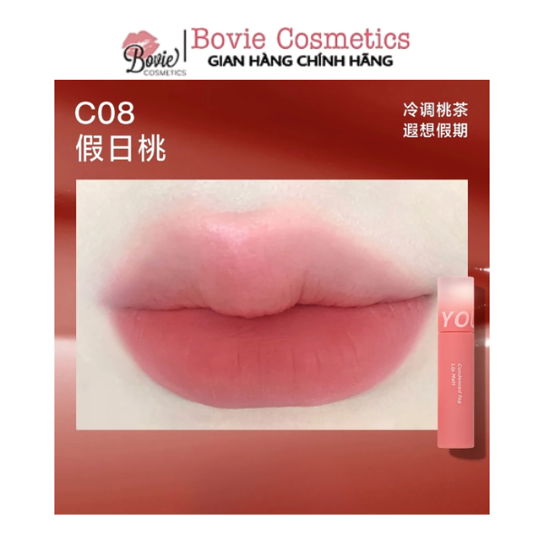 Son Tint Bóng Siêu Lì Mềm Mượt Lâu Trôi Cho Đôi Môi Căng Mọng INTO YOU Condensed Fog Lip Matt 32g