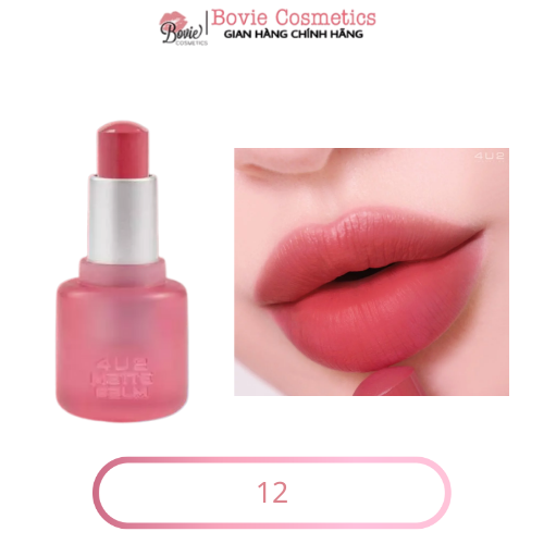Son Dưỡng Lì Thuần Chay 4U2 Matte Balm Lipstick Son Mềm Mịn, Dễ Tán, Giữ Màu Lâu
