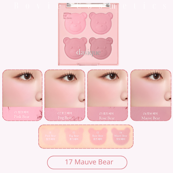 Phấn Má Hồng Dasique Blending Mood Cheek 4 ô