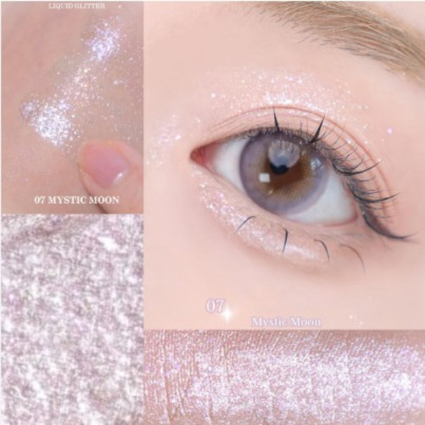 Gel Nhũ Mắt Lấp Lánh, Bền Màu, Lâu Trôi Romand The Universe Liquid Glitter