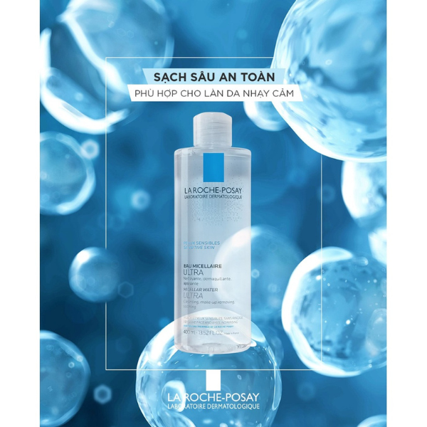 Nước Tẩy Trang Cho Da Nhạy Cảm La Roche-Posay Micellar Water Ultra