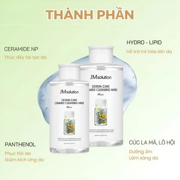 Nước tẩy trang JM Solution Cleansing Water