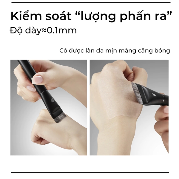 Set 3 Cọ Mút BLJ Pro Makeup Dòng Lightning, Dụng Cụ Trang Điểm Lớp Nền Set Cái 2 Cọ + 1 Bông Mút
