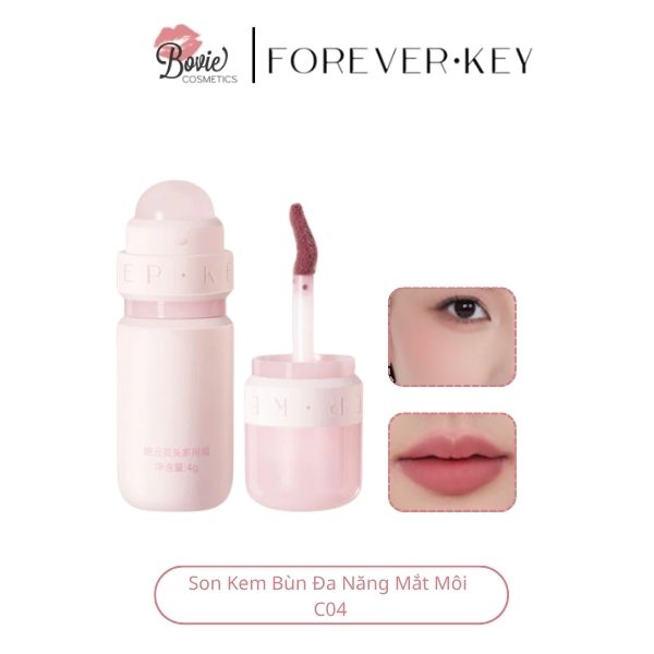 Son Kem Bùn Đa Năng Mắt Môi Forever Key Fluffy Cloud Multi-Purpose Cream 4g