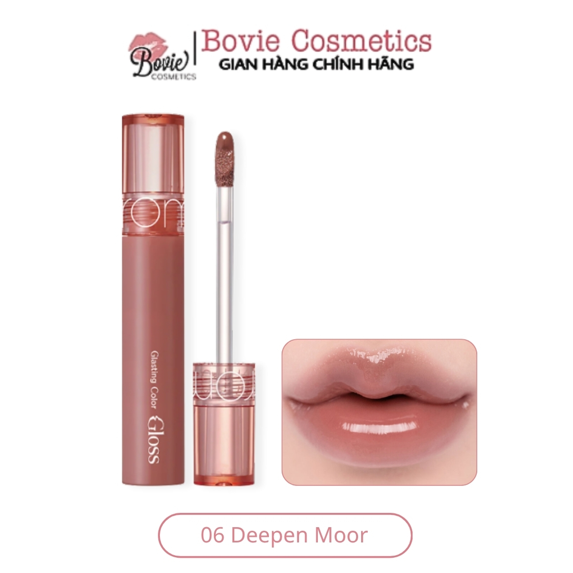 Son tint bóng Romand Glasting Color Gloss
