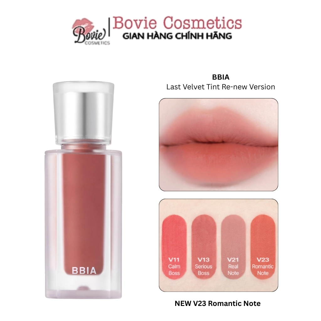 Son kem lì BBIA Last Velvet Tint ( Vỏ Mới )