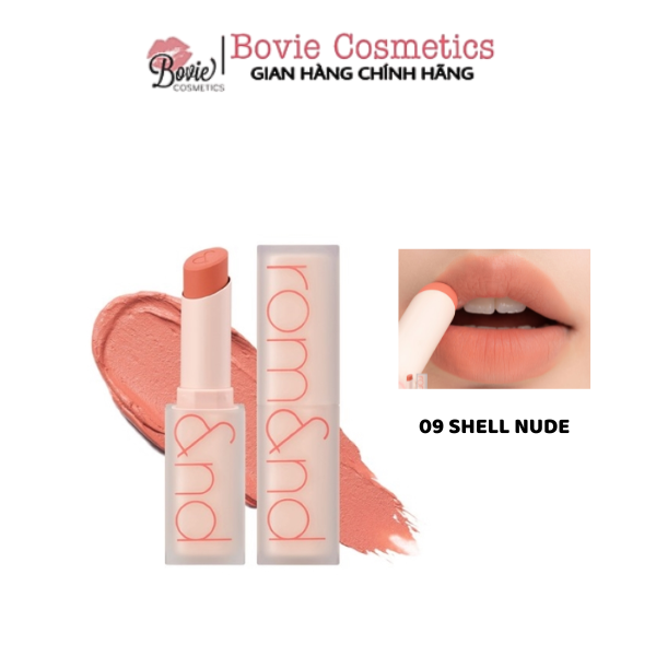 Son thỏi Romand New Zero Matte Lipstick