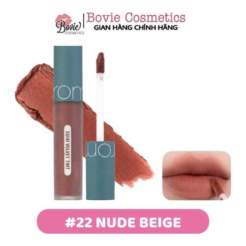 Son kem lì Romand Zero Velvet Tint