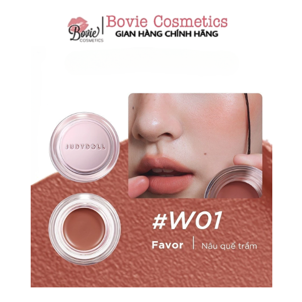 Má hồng kem Judydoll Watery Multiuse Color Balm đa năng
