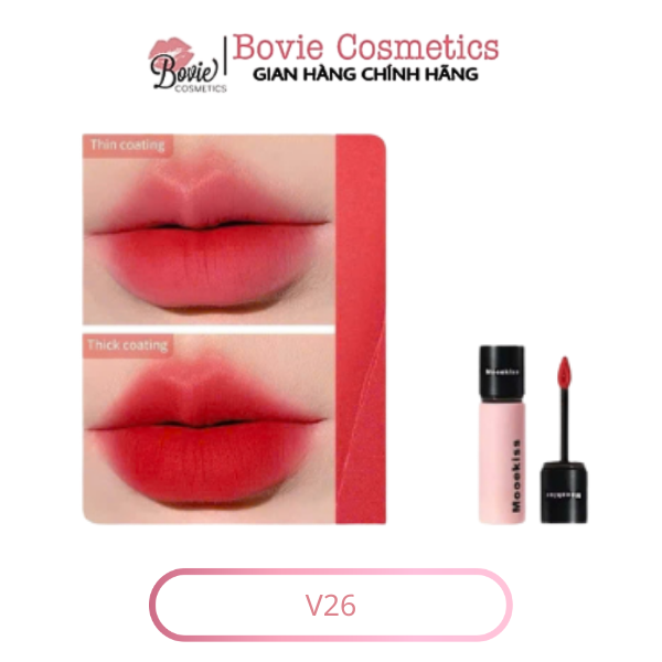 Son kem Mooekiss Velvet Lip Mud