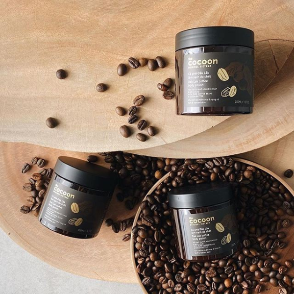 Tẩy tế bào da chết cơ thể Cocoon Cà phê Đắk Lắk