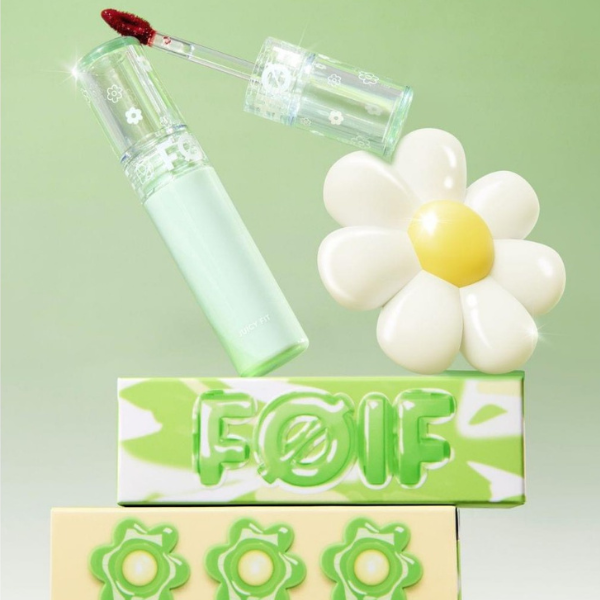 Son Tint Bóng Thuần Chay, Ẩm Mọng, Bền Màu FOIF Juicy Fit Tint
