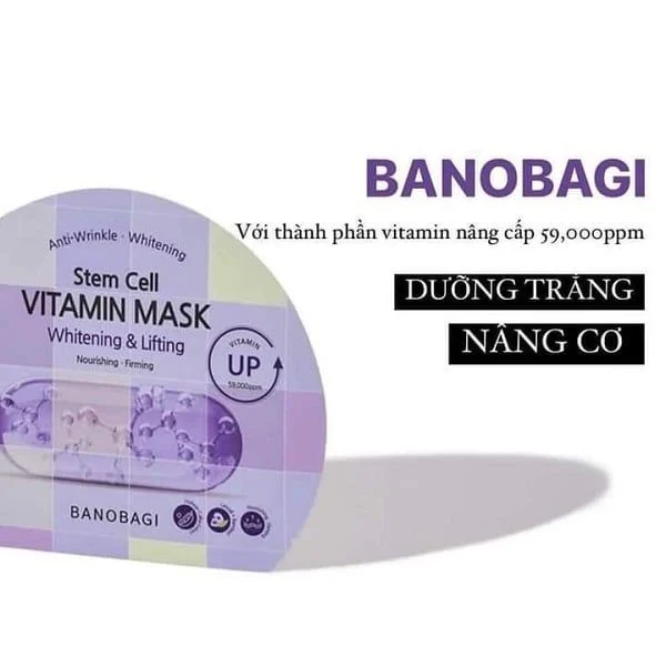 Mặt Nạ Banobagi Stem Cell Vitamin Mask