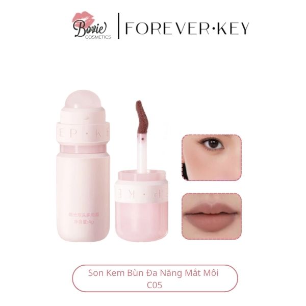 Son Kem Bùn Đa Năng Mắt Môi Forever Key Fluffy Cloud Multi-Purpose Cream 4g