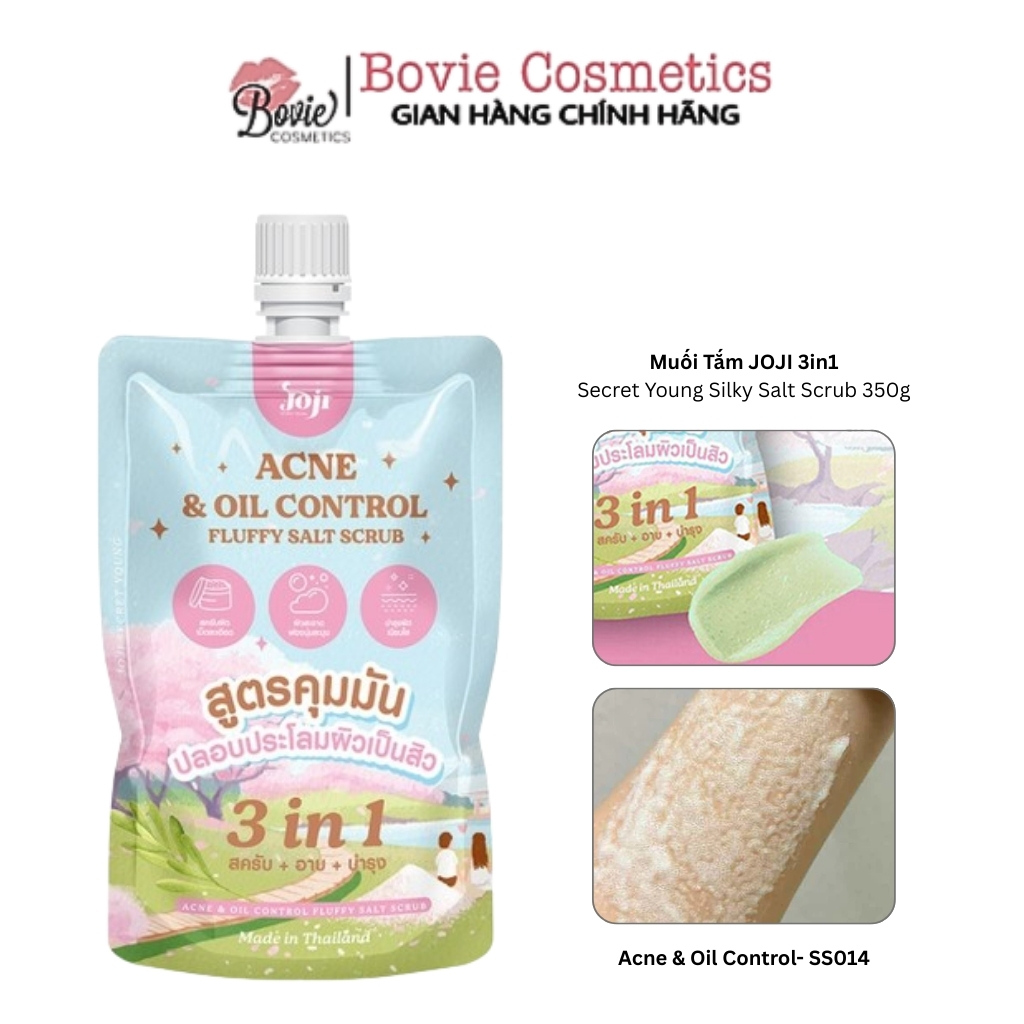 Muối Tắm Tẩy Tế Bào Chết Sáng Mịn Joji Secret Young Spa Salt Scrub 350g