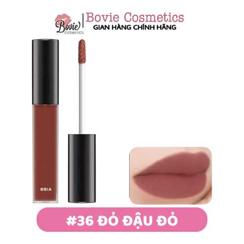 Son kem Bbia Last Velvet Lip Tint Full màu