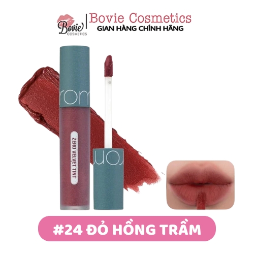Son kem lì Romand Zero Velvet Tint