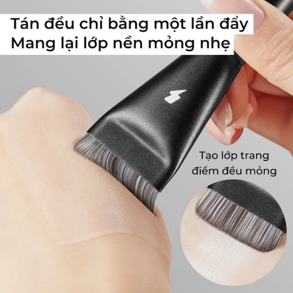 Set 3 Cọ Mút BLJ Pro Makeup Dòng Lightning, Dụng Cụ Trang Điểm Lớp Nền Set Cái 2 Cọ + 1 Bông Mút