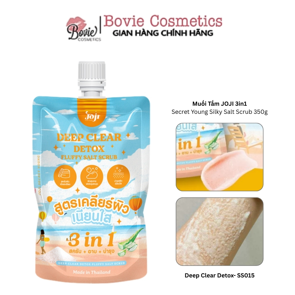 Muối Tắm Tẩy Tế Bào Chết Sáng Mịn Joji Secret Young Spa Salt Scrub 350g