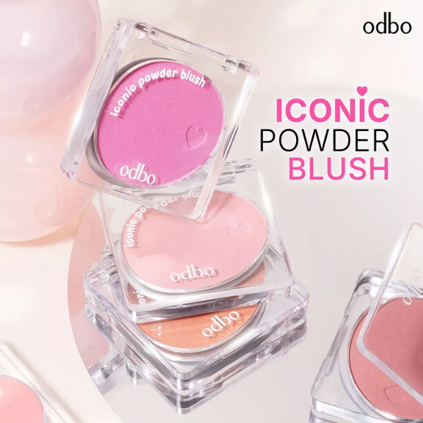 Phấn má hồng Odbo Iconic Powder Blush 4.2g OD1325