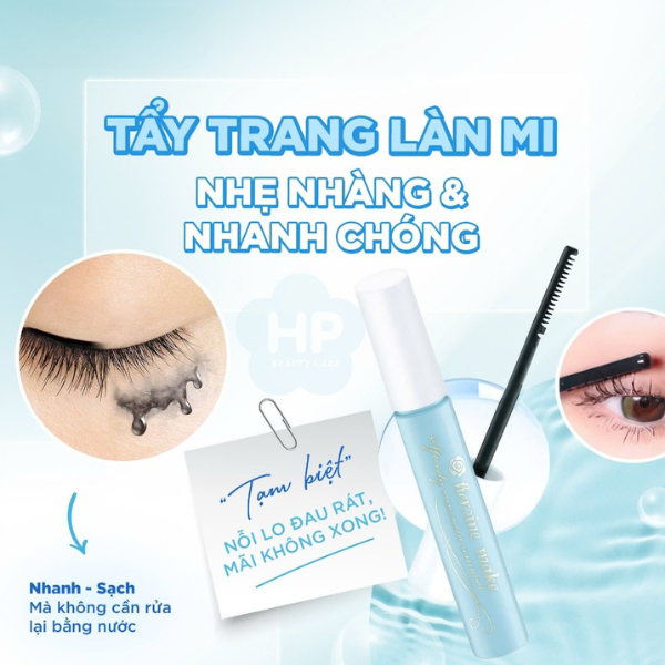Tẩy Trang Chuyên Dụng Cho Mắt & Lông Mi Kissme Heroine Make Speedy Mascara Remover 66ml