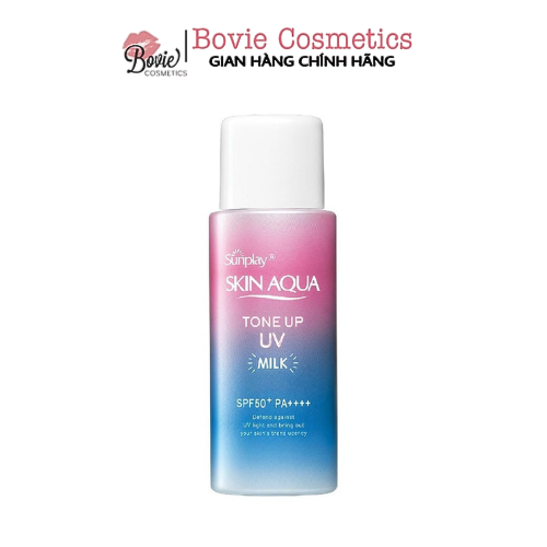 Kem Chống Nắng Sunplay Skin Aqua Tone Up UV nâng tone tự nhiên, dưỡng trắng da