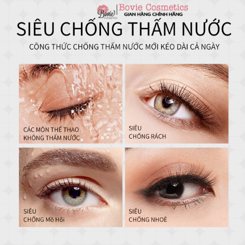 Mascara ZEESEA kháng nước lâu trôi 36h chống nhòe chuốt mi