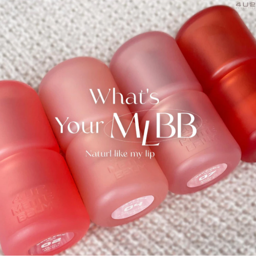 Son Dưỡng Lì Thuần Chay 4U2 Matte Balm Lipstick Son Mềm Mịn, Dễ Tán, Giữ Màu Lâu