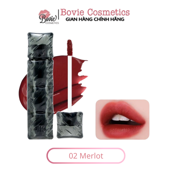Son Kem Lì, Bền Màu Merzy Puffer Velvet Tint 37g