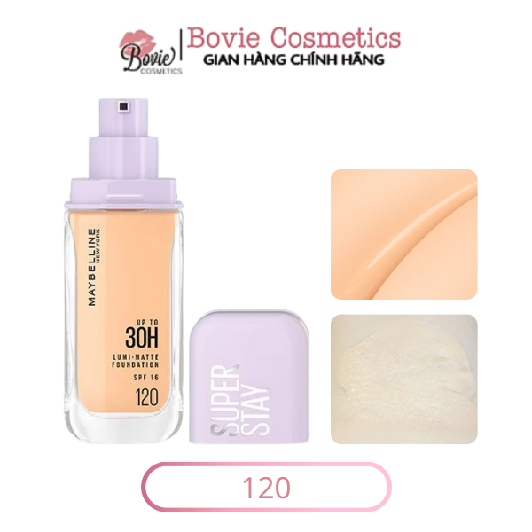 Kem Nền Maybelline Super Stay Lumi Matte 30H Foundation SPF16 35ml