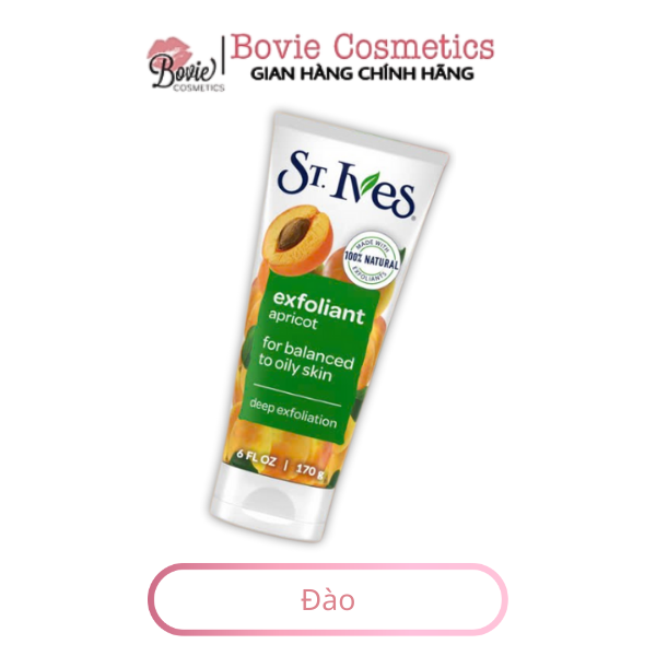 Sữa rửa mặt tẩy tế bào da chết StIves 170g
